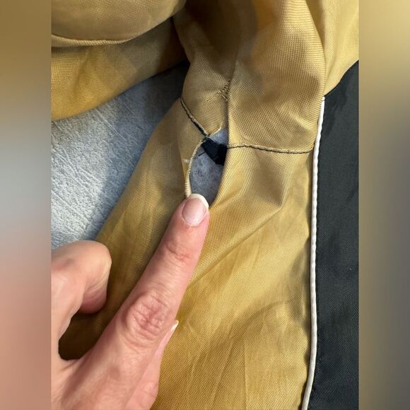 NFL NEW ORLEANS SAINTS G-III Black /Gold Charcoal Hooded Full-Zip Jacket SIZE XL - Picture 7 of 12